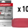 Vittoria Chambre à Air Competition Latex 19/23-622 48mm (10 Pièces) -Vélos Boutique 496540 Vittoria Competition Latex SV 48mm Schlauch 10er