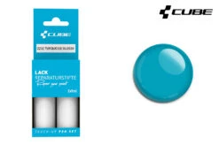 Cube Kit De Réparation De Peinture TURQUOISE Glossy -Vélos Boutique Cube Lackreparaturstift Set TURQUOISE glossy 2238 b