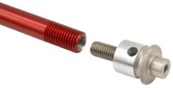 Adaptateur à Travers L'axe 12mm -Vélos Boutique FollowMe Adapter Steckachse 12mm 121130 ALU 3