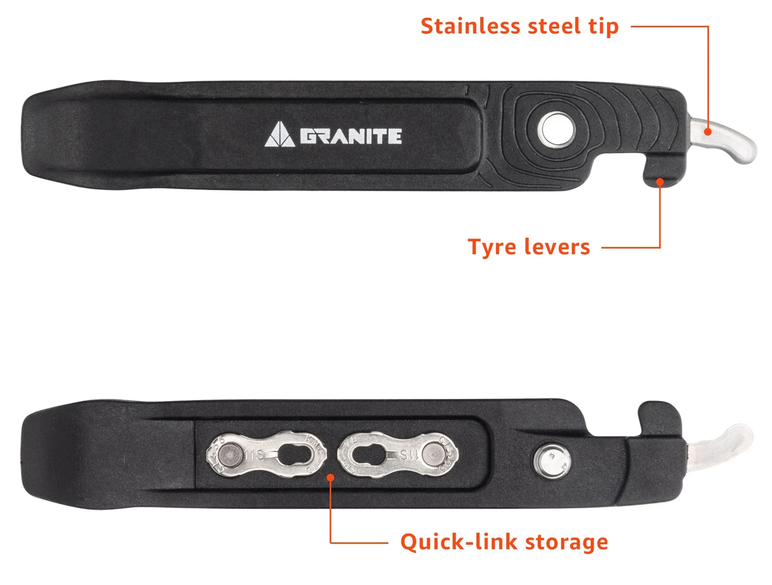 Démonte-pneus Talon Avec Pince à Chaîne 6 Démonte-pneus Talon Avec Pince à Chaîne – Image 4