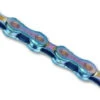 KMC Chaîne X12 12 Vitesses Aurora Blue -Vélos Boutique KMC X12 12 fach Kette Aurora Blue 4715575884639 BX12AB126