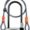 Kryptonite KryptoLok Mini 7 + Câble KryptoFlex 120cm -Vélos Boutique Kryptonite KryptoLok Mini 7 KryptoFlex 120cm 001973 a