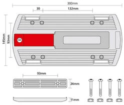 Adaptateur Pour Porte-bagages KLICKfix 11 Adaptateur Pour Porte-bagages KLICKfix -Vélos Boutique Rixen Kaul KLICKfix GepA cktrA geradapter 0208 d