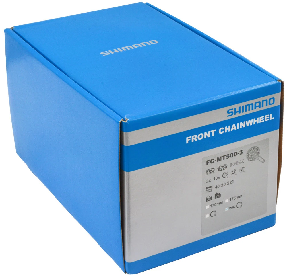 Shimano Manivelle FC-MT500 10 Vitesses 40/30/22 4 Shimano Manivelle FC-MT500 10 Vitesses 40/30/22 – Image 2