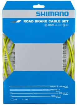 Shimano Set De Câbles De Frein SIL-TEC Pour Vélo De Course -Vélos Boutique Shimano SIL TEC Rennrad Bremszugset Y80098013