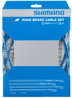 Shimano Set De Câbles De Frein SIL-TEC Pour Vélo De Course -Vélos Boutique Shimano SIL TEC Rennrad Bremszugset Y80098015