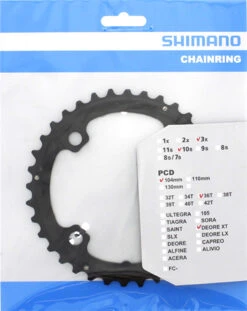 Shimano Plateau XT Pour FC-T780/T781/FC-M670 36T (AL) -Vélos Boutique XT Kettenblatt FC T780 T781 36 Zahne AL Y1MP98020 a
