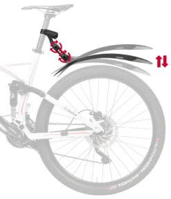 ZEFAL Deflector RM90+ Garde-boue Arrière -Vélos Boutique Zefal Deflector RM90 Hinterradschutzblech 2532 05